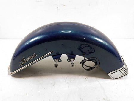 2014 Harley Touring FLHTK Electra Glide Nice Front Fender Daytona Blue 58900032 {{ shop.shopifyCountryName }} - Mototech271
