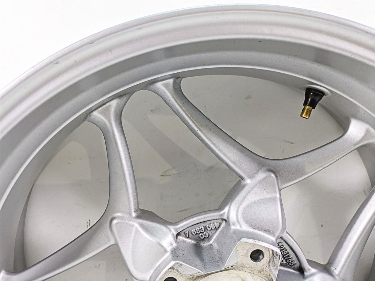 2007 BMW R1200RT K26 Straight 17x5.5 Rear Wheel Rim 36317683070 {{ shop.shopifyCountryName }} - Mototech271