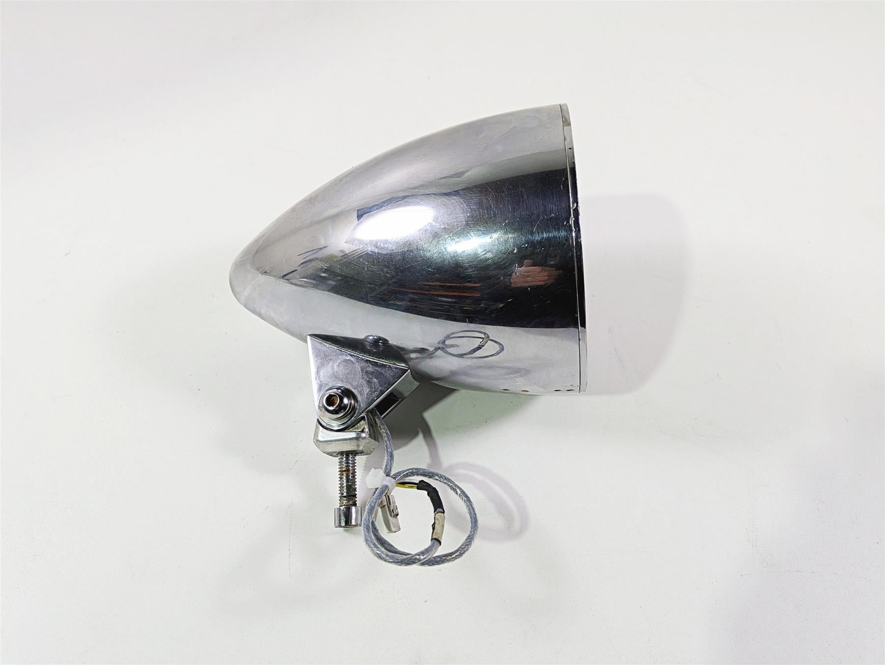 2004 Big Dog Chopper Headlight Head Light Lamp & Mount 173-000010-01 {{ shop.shopifyCountryName }} - Mototech271