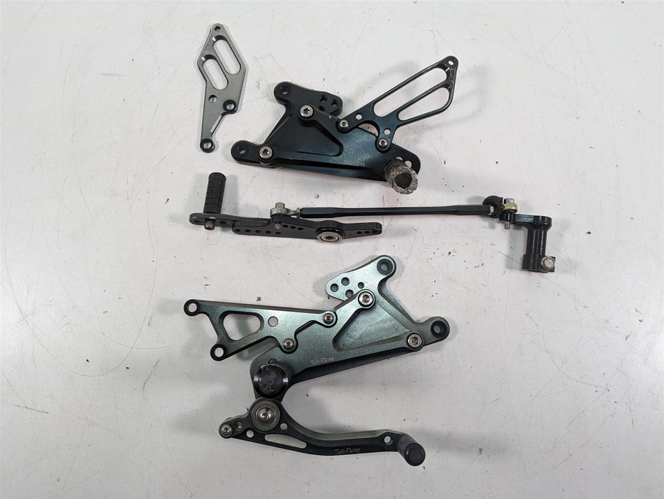 2007 Yamaha R1 YZFR1 Sato Racing Rear Set Footpeg Set -Read Y-R107RS-BK {{ shop.shopifyCountryName }} - Mototech271