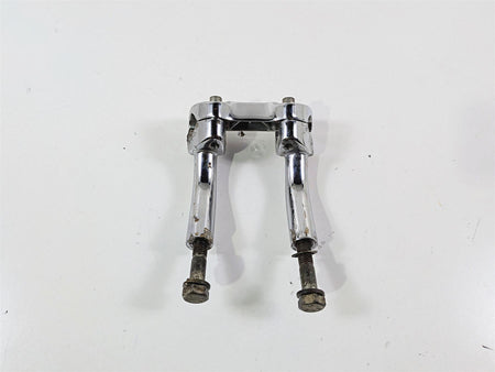 2007 Harley Dyna FXDB Street Bob Handlebar Riser Holder Clamps 5" 56568-86B {{ shop.shopifyCountryName }} - Mototech271