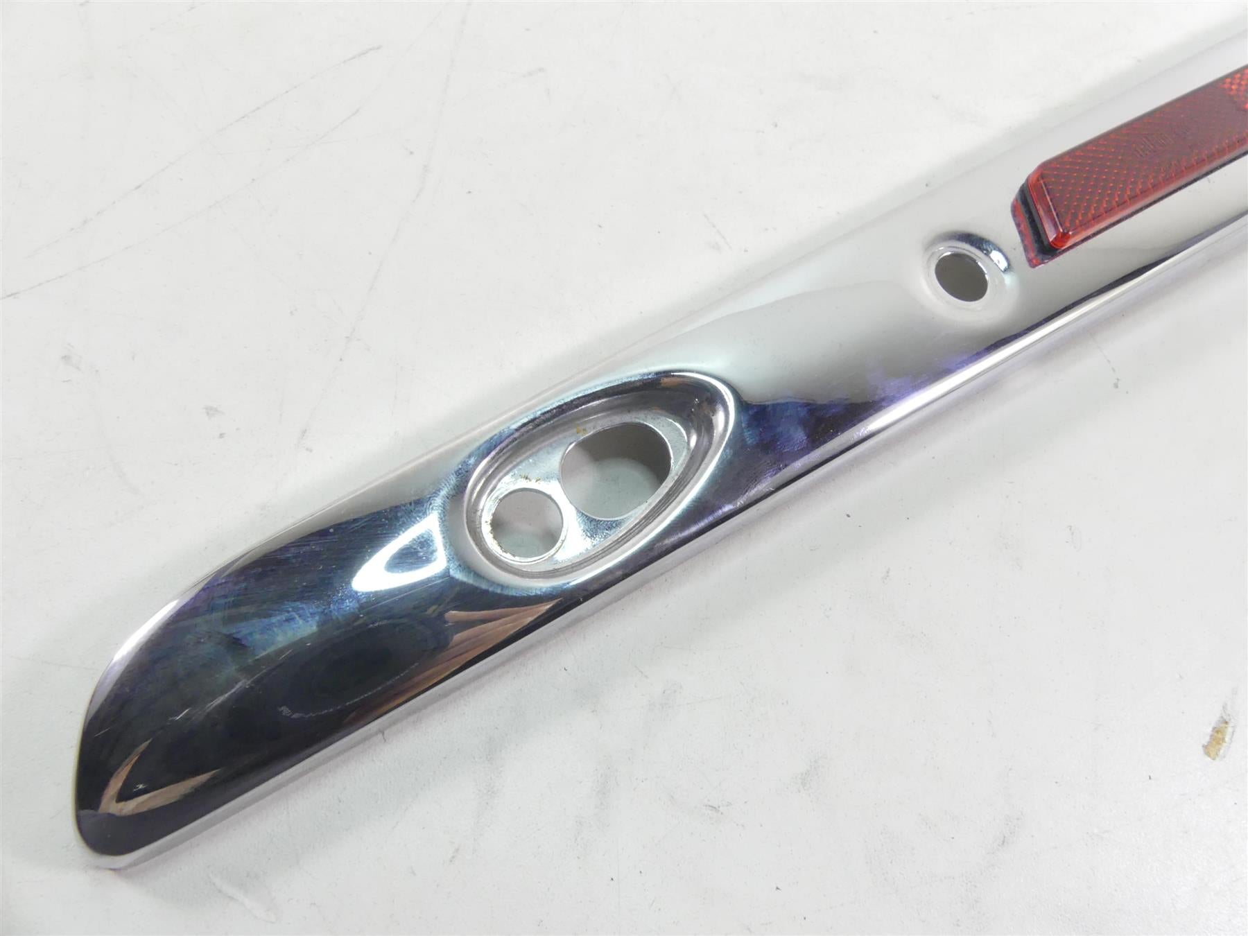 2014 Harley Dyna FXDF Fat Bob Left Chrome Rear Fender Struts Brace 59281-08 {{ shop.shopifyCountryName }} - Mototech271