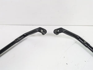 2001 Harley Touring FLHX Street Glide Rear Black Saddle Bag Rack Support Set