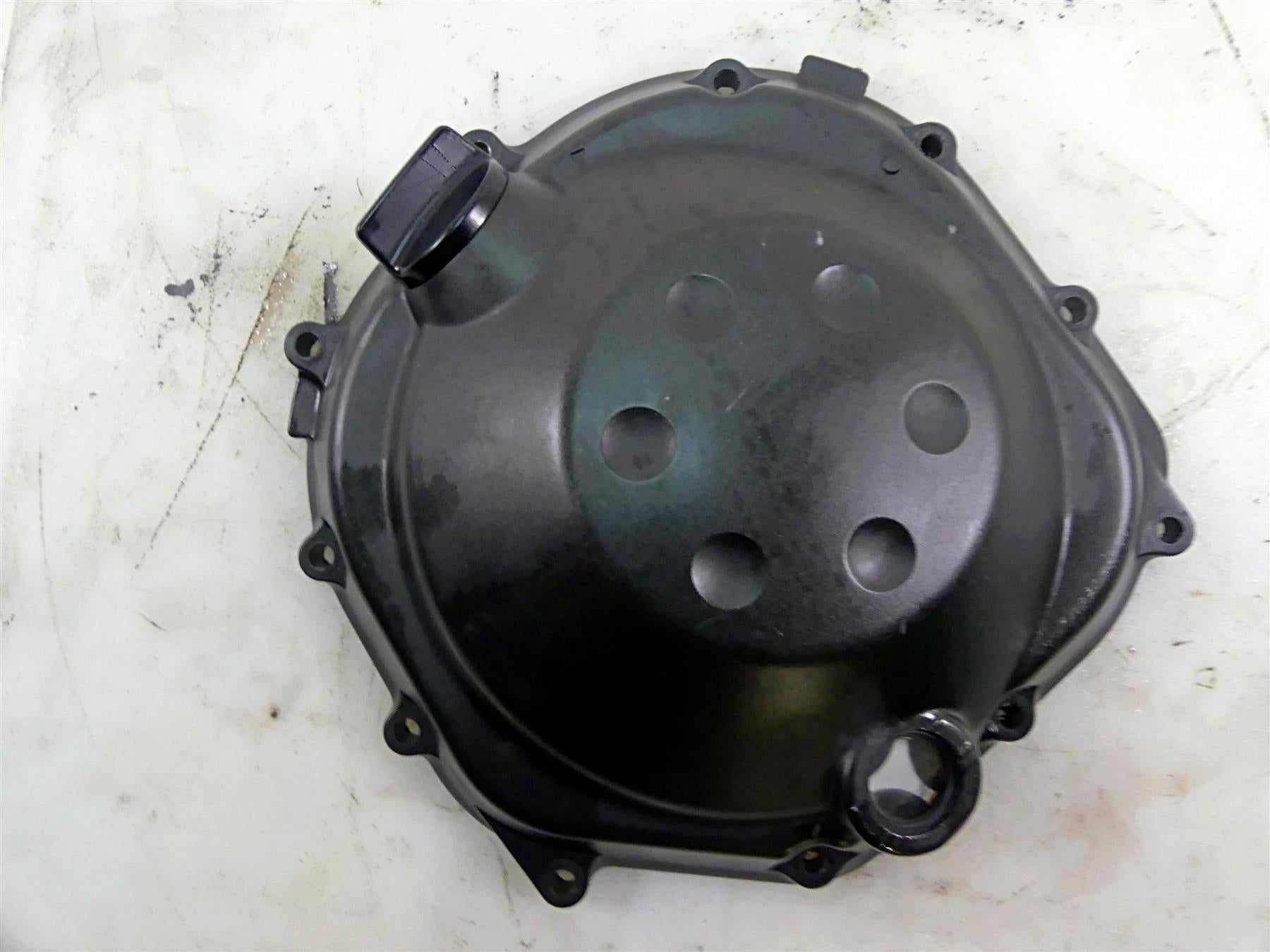 2012 Kawasaki ZX1400 ZX14R Ninja Oem Engine Side Clutch Cover 14032-0570 {{ shop.shopifyCountryName }} - Mototech271