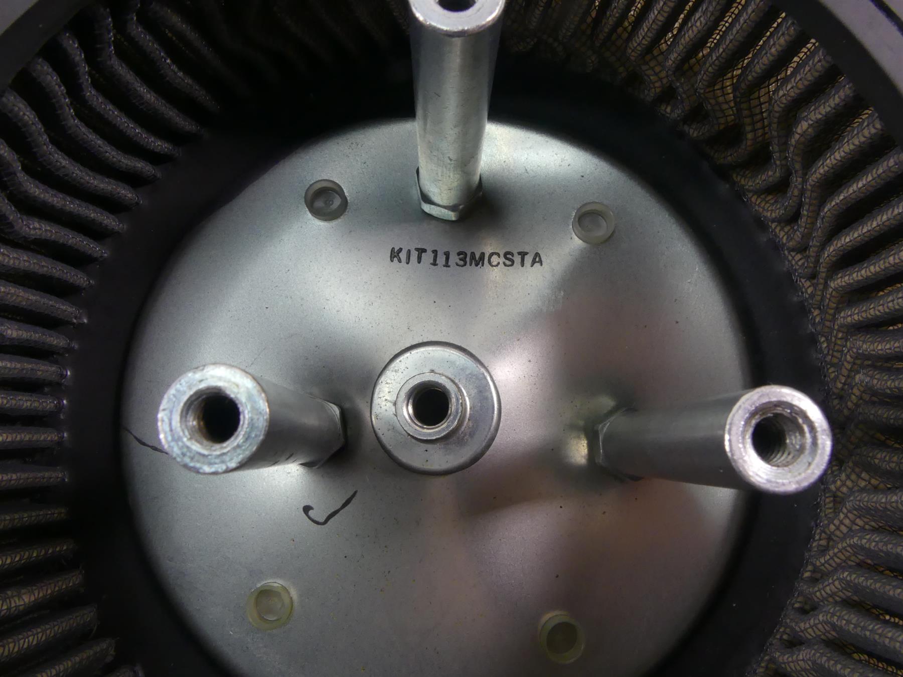 1993 Harley FXSTS Softail Springer Arlen Ness Big Sucker Air Cleaner Kit 18-505 {{ shop.shopifyCountryName }} - Mototech271