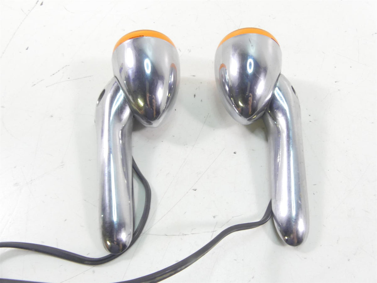 2002 Harley Softail FXSTDI Deuce Rear Blinker Turn Signal Set 68977-00 {{ shop.shopifyCountryName }} - Mototech271