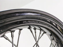 Load image into Gallery viewer, Harley Davidson Dyna Black 17x4.5 Spoke Wheel Rim 25mm Bearing 41430-09A
