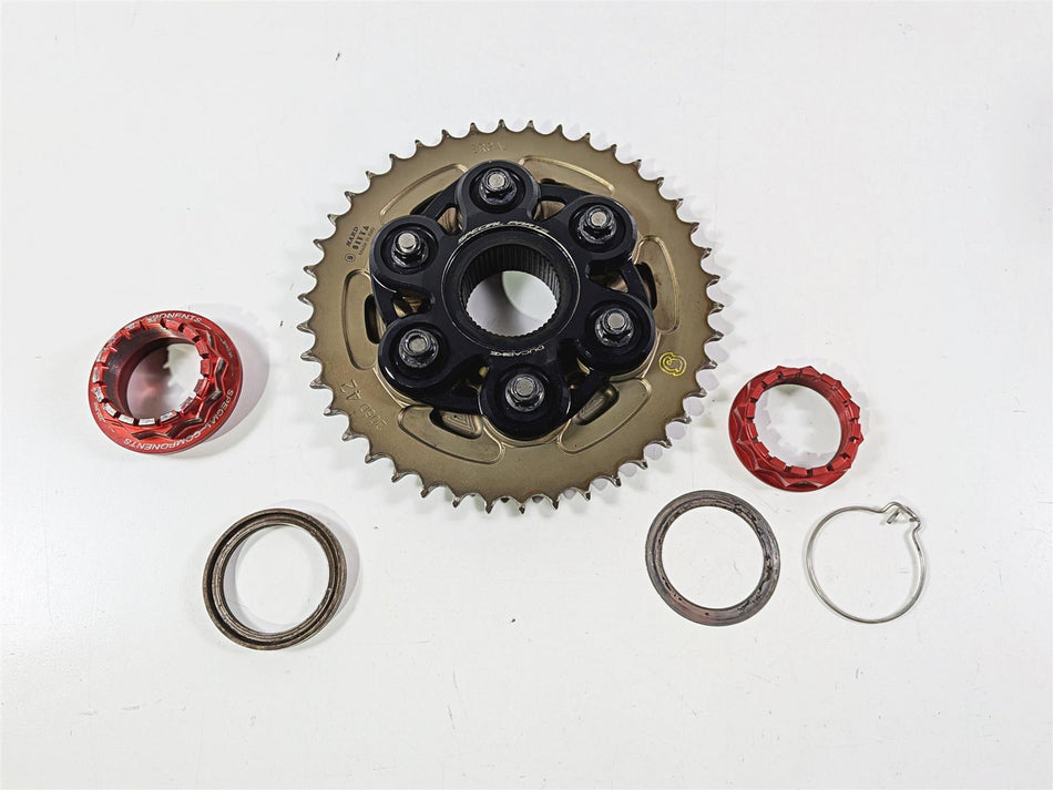 2018 Ducati Panigale V4 S Ducabike 42T Sprocket & Mount Set PC6F06-Mototech271