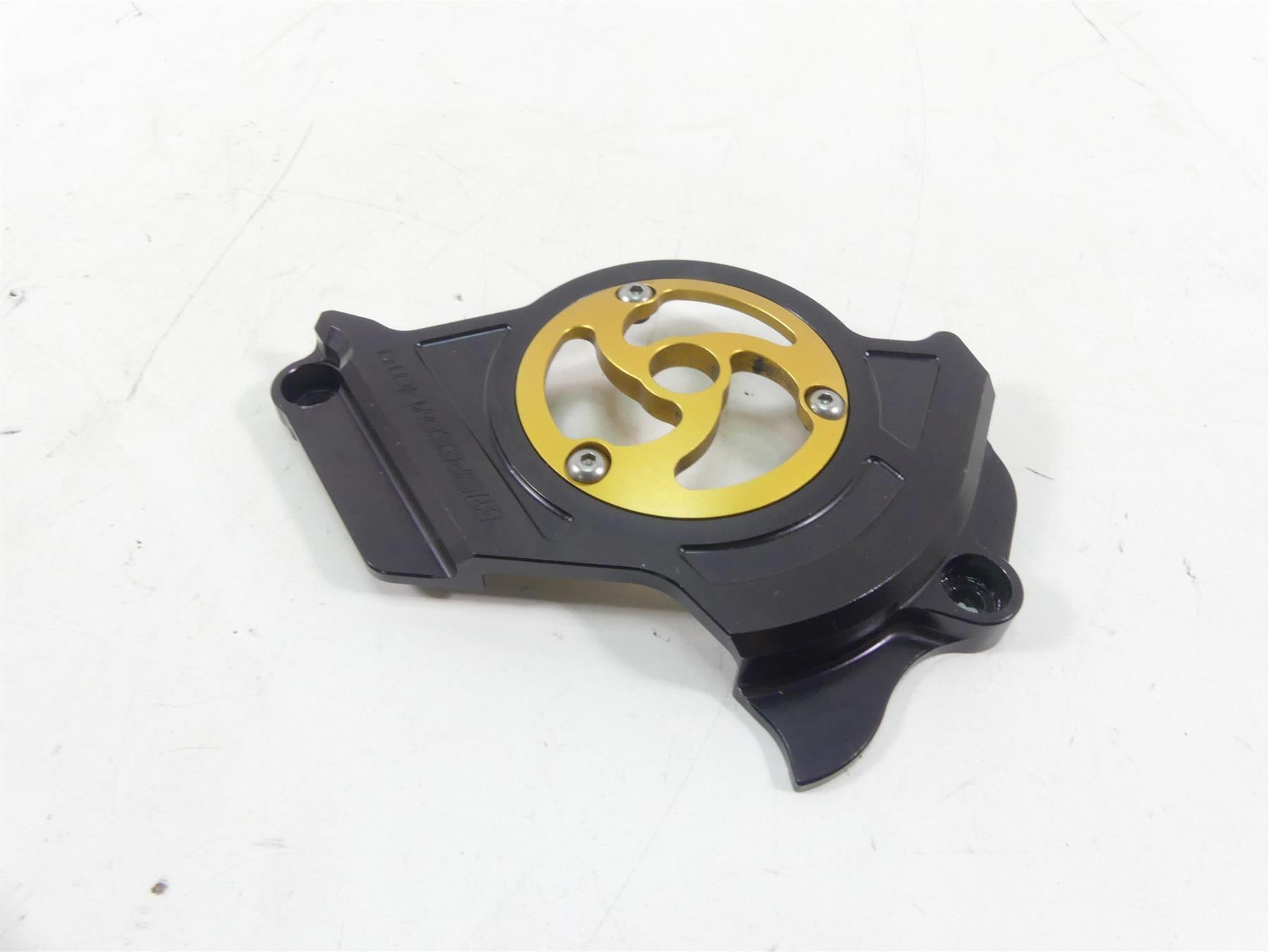 2009 Ducati Monster 1100 S Speedymoto Sprocket Cover Black / Gold 12-0202 {{ shop.shopifyCountryName }} - Mototech271