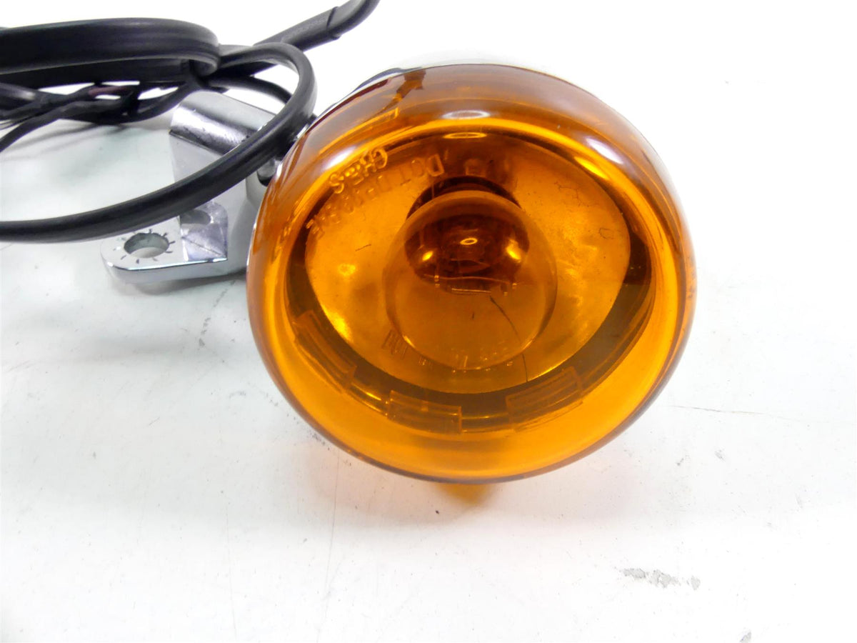 2017 Harley Softail FXSB Breakout Front Chrome Blinker Turn Signal Set 67800520 {{ shop.shopifyCountryName }} - Mototech271