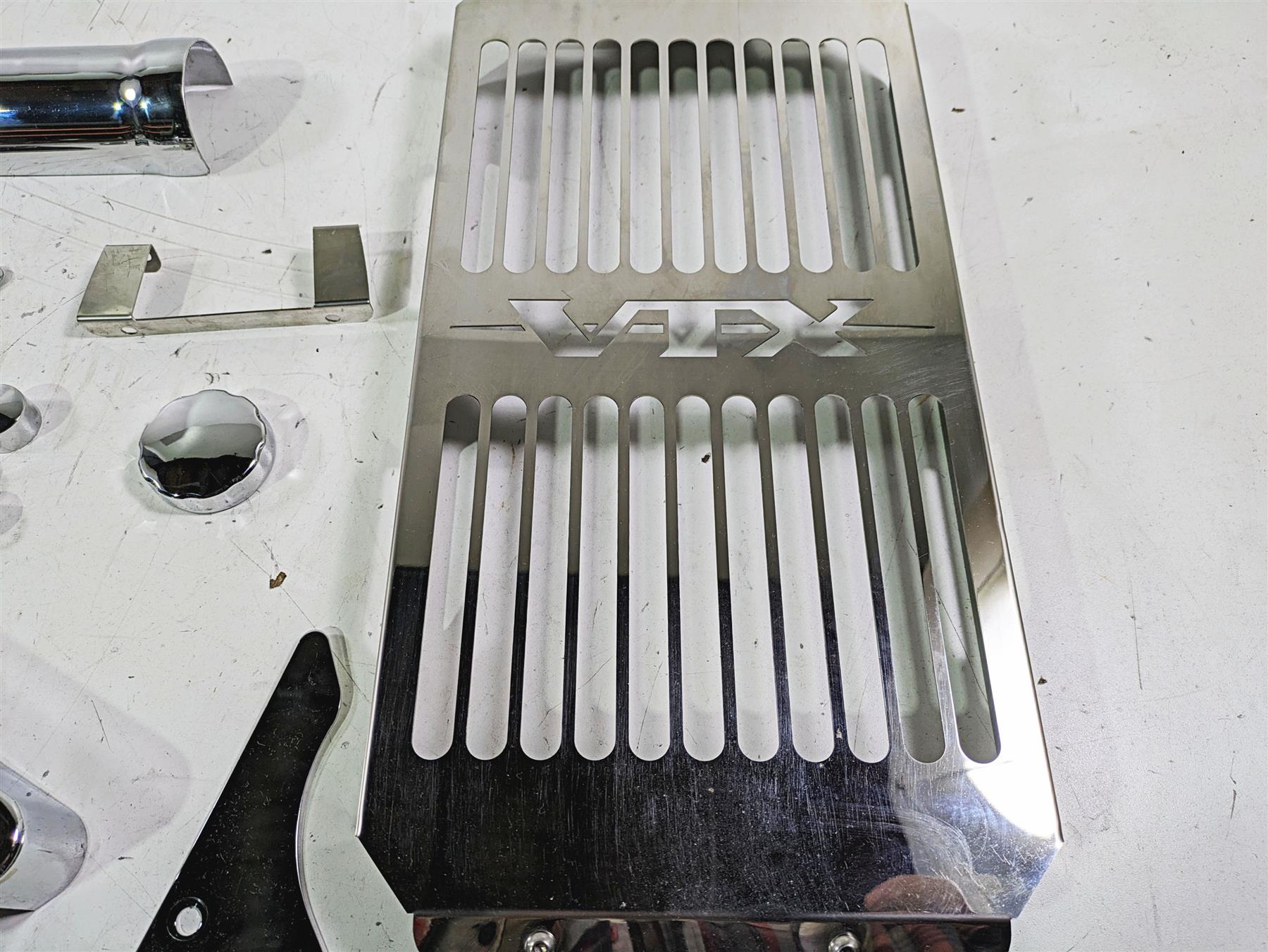 2002 Honda VTX1800 Retro Cobra Aftermarket Chrome Cover Set 06-0652 06-0650 {{ shop.shopifyCountryName }} - Mototech271