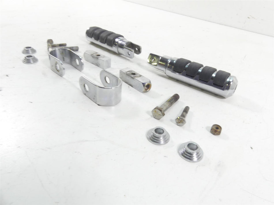 2001 Yamaha XV1600 Road Star Aftermarket Highway Foot Peg Footpeg Set {{ shop.shopifyCountryName }} - Mototech271