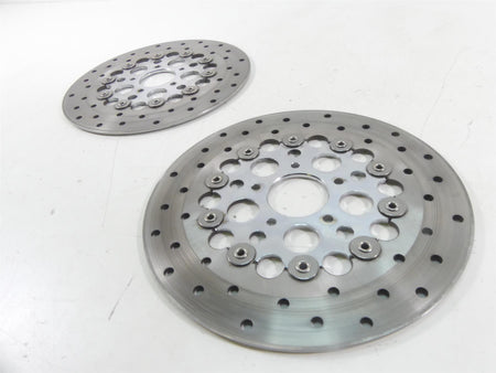 2007 Harley Touring FLHTCU SE CVO Electra Glide Front Brake Rotor Set 44360-00A {{ shop.shopifyCountryName }} - Mototech271