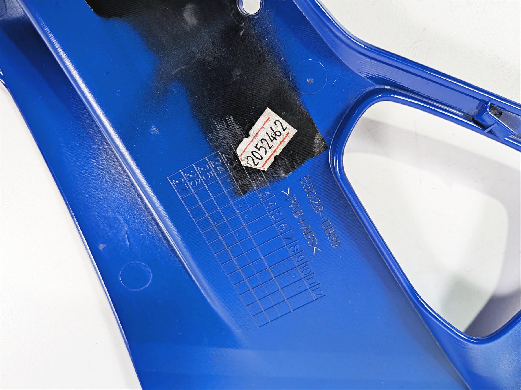 2024 Kawasaki EX500 Ninja 40th An. Blue Lower Belly Cover Fairing Set 55028-0888 {{ shop.shopifyCountryName }} - Mototech271