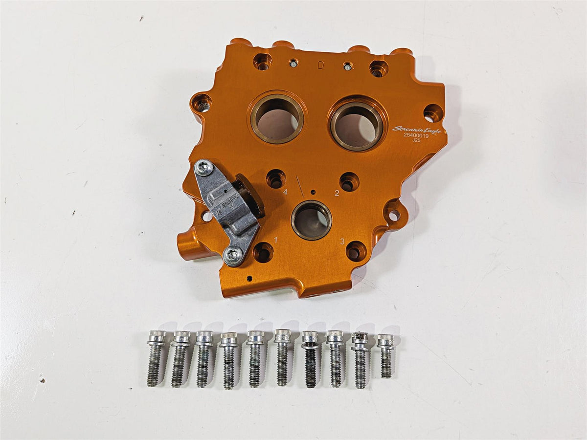 2017 Harley FXSE CVO Pro Sreet Breakout Screamin Eagle Cam Plate Set 25400019-Mototech271