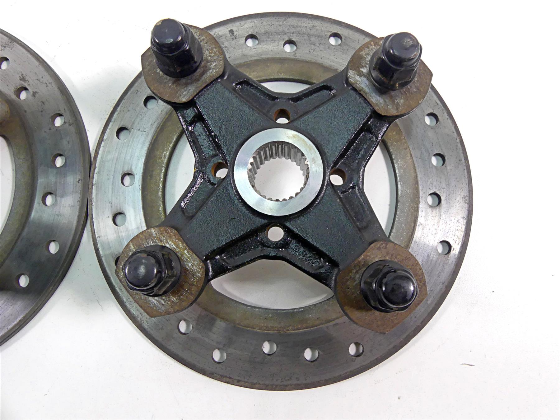 2018 Can Am Commander 1000R XT Front Brake Rotor Wheel Hub Set 705401314 {{ shop.shopifyCountryName }} - Mototech271