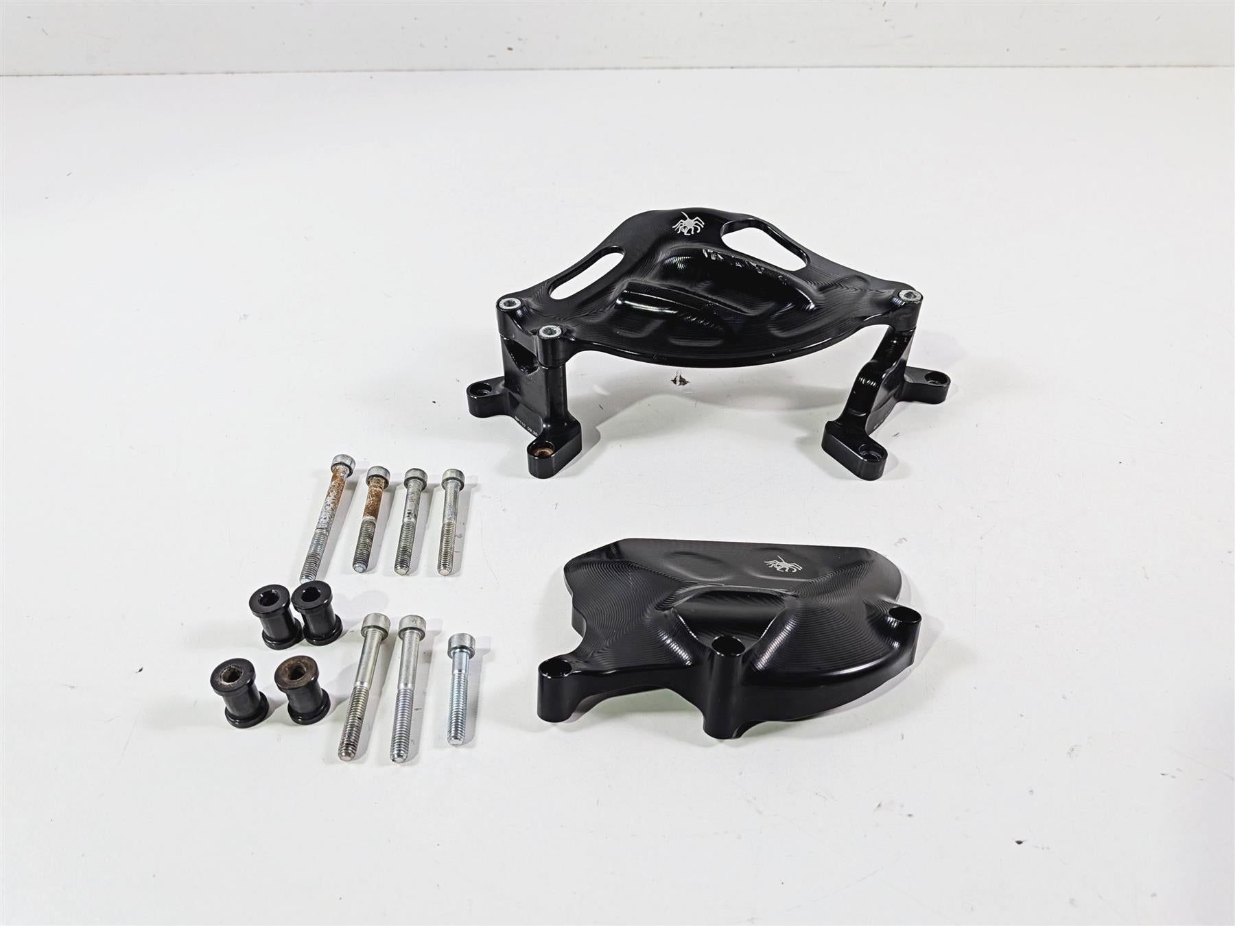2018 Aprilia RSV4 RR Spider Racing Engine Guard Cover Set SP110 09.20 {{ shop.shopifyCountryName }} - Mototech271