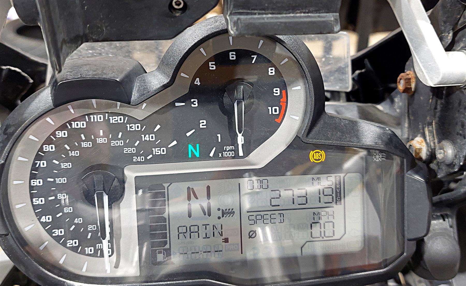 2015 BMW R1200GS GSW K50 Speedometer Gauge Instrument 27k 62118557882 {{ shop.shopifyCountryName }} - Mototech271
