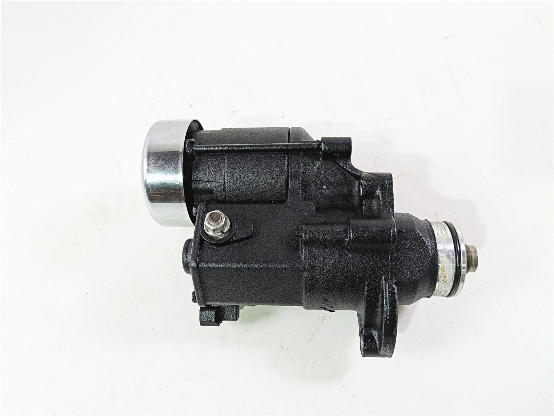 2008 Harley FXDL Dyna Low Rider 105TH Engine Starter Motor + Cover 31618-06A {{ shop.shopifyCountryName }} - Mototech271