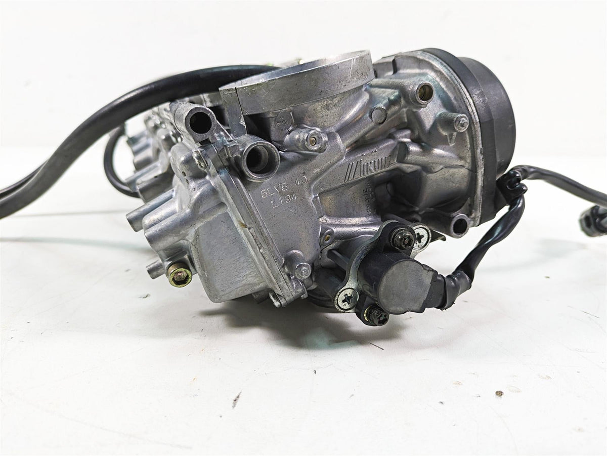 2002 Yamaha FZ1 FZS1000 Fazer Mikuni Carburetor Carb Set -Tested 5LV-14900-40-00 {{ shop.shopifyCountryName }} - Mototech271