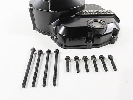 2016 Ducati Hypermotard 939 SP Clutch Cover & Bolt Set 24331392A 24321513A-Mototech271