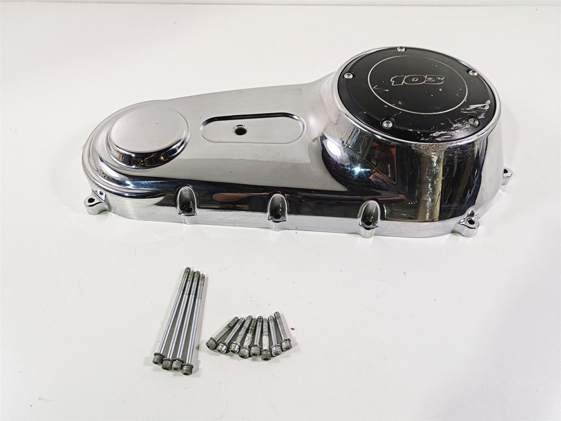 2016 Harley FXDL Dyna Low Rider Outer Primary Drive Clutch Cover 60761-06A {{ shop.shopifyCountryName }} - Mototech271