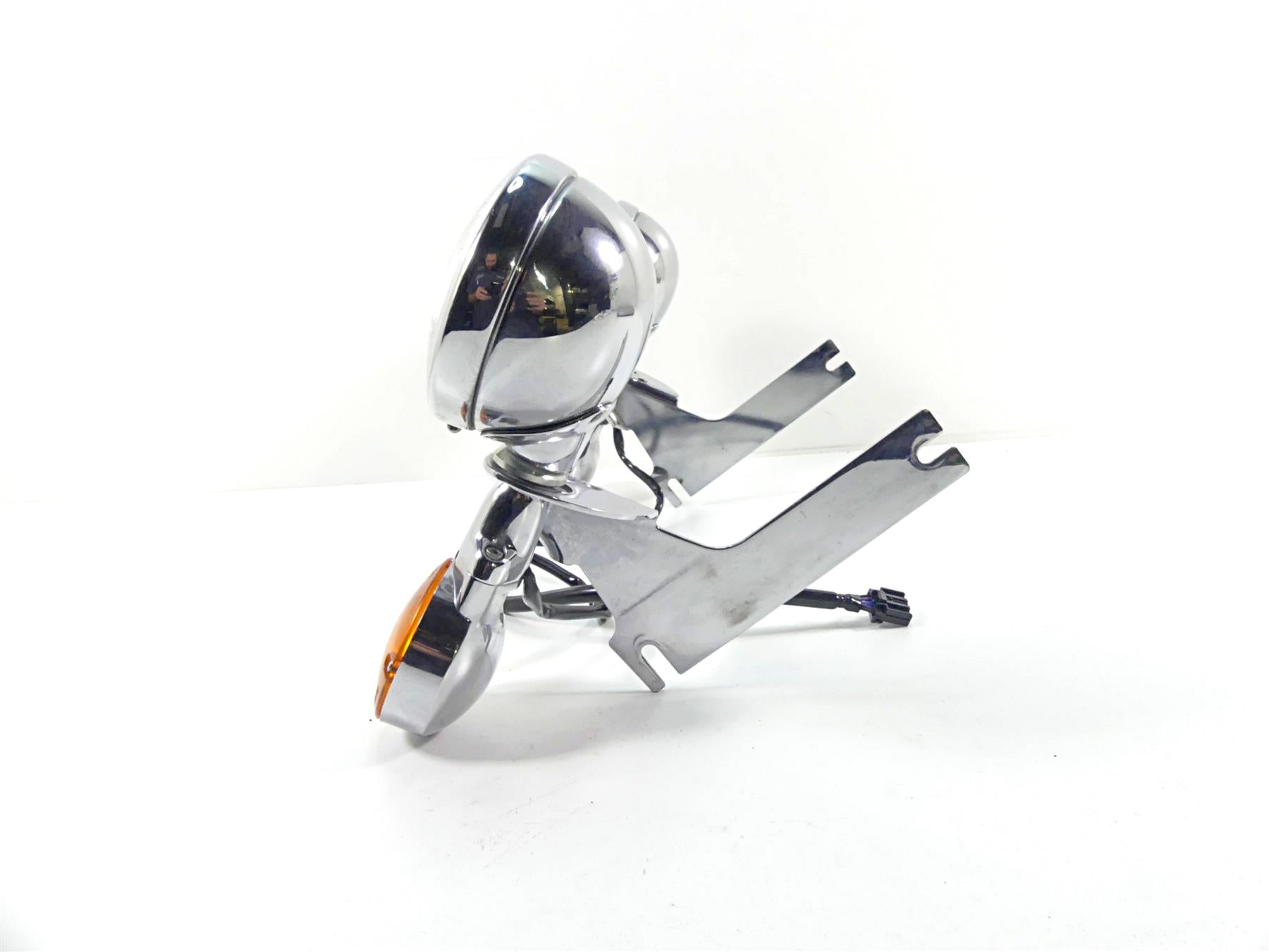 2003 Harley Touring FLHTCI E-Glide 100TH Front Spot Light Blinker Set 68712-94A {{ shop.shopifyCountryName }} - Mototech271