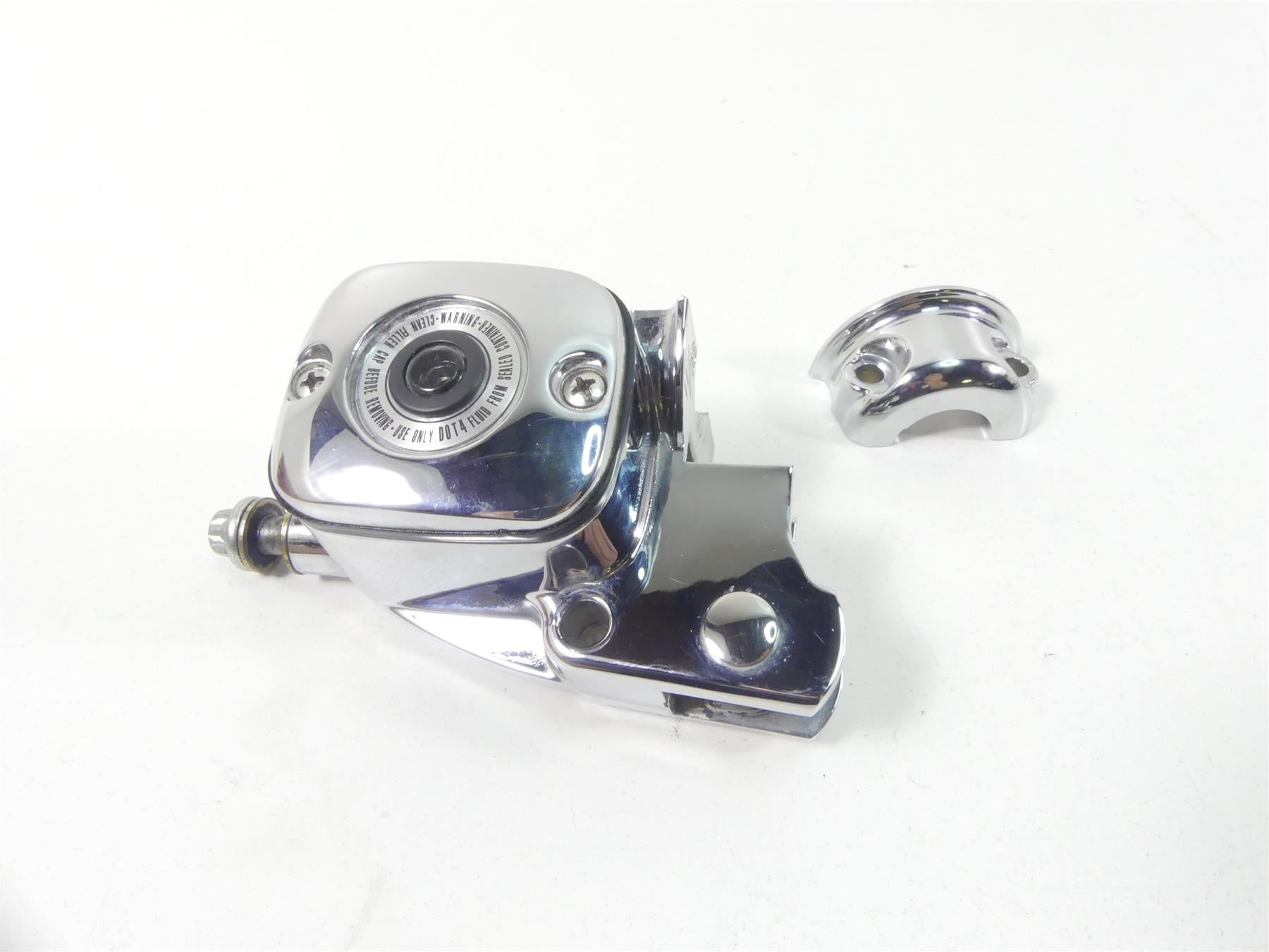 2007 Harley FLHTCU SE CVO Electra Glide Chrome Clutch Master Cylinder 46113-02 {{ shop.shopifyCountryName }} - Mototech271