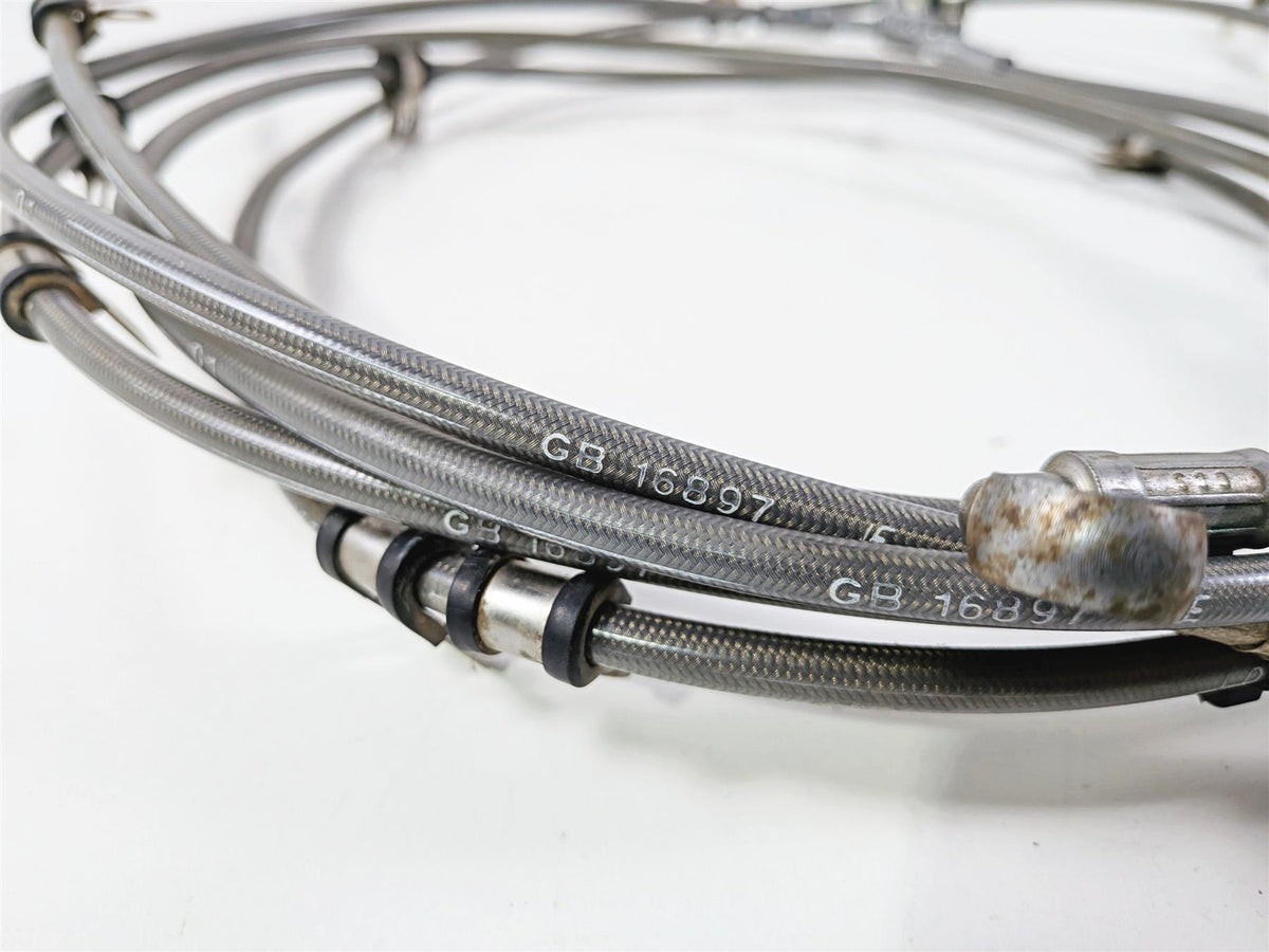 2022 Can Am Maverick X3 XRC Turbo RR 72" Front Rear Brake Line Set 705601495-Mototech271