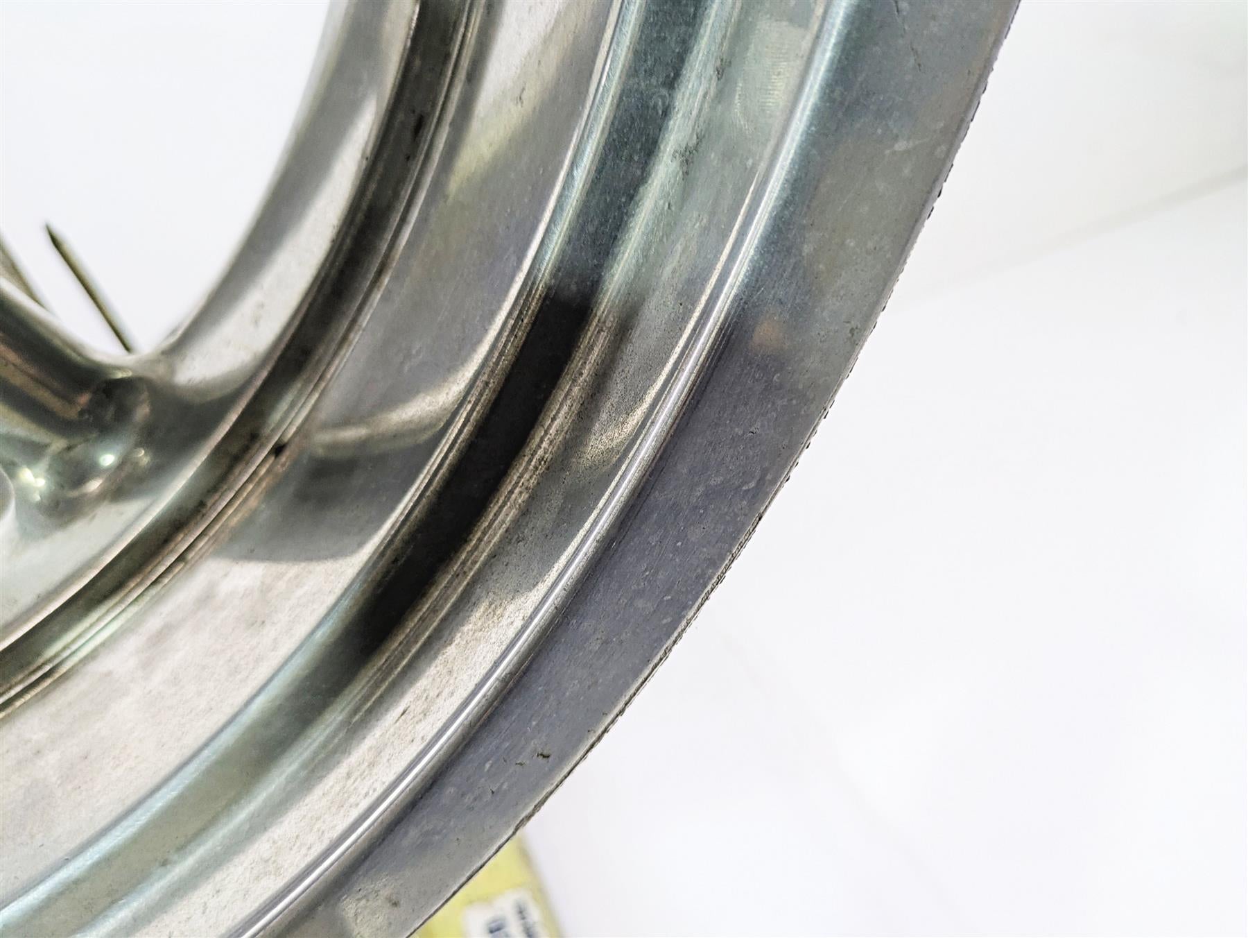 2008 Harley FXCWC Softail Rocker Straight 18x8 Rear Wheel Rim 41497-08 {{ shop.shopifyCountryName }} - Mototech271