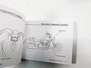 2006 Honda V-Twin VTX1300 R Oem Owners Manual Booklet VTX1300S/R 00X31-MEA-6300 | Mototech271