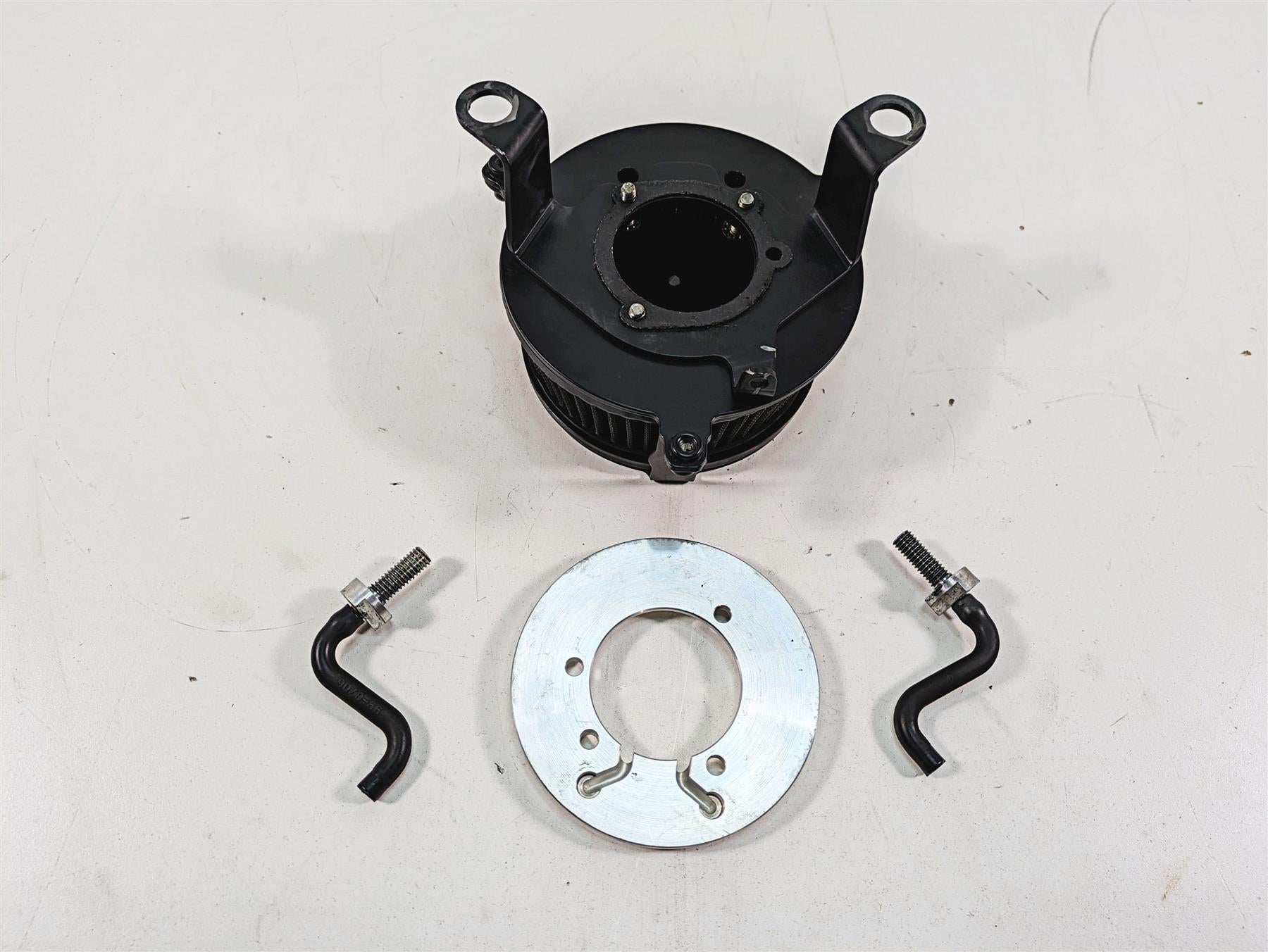 2012 Harley FLD Dyna Switchback Cobra Cross Black Air Cleaner 606-0102-02B-SB {{ shop.shopifyCountryName }} - Mototech271