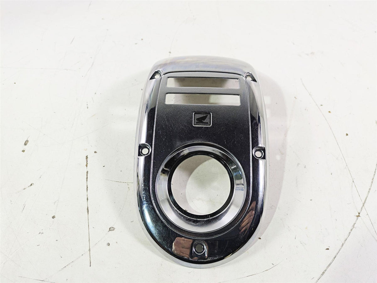 2002 Honda V-Twin VTX1800 C Fuel Tank Dash Chrome Cover Panel 17621-MCH-000 {{ shop.shopifyCountryName }} - Mototech271