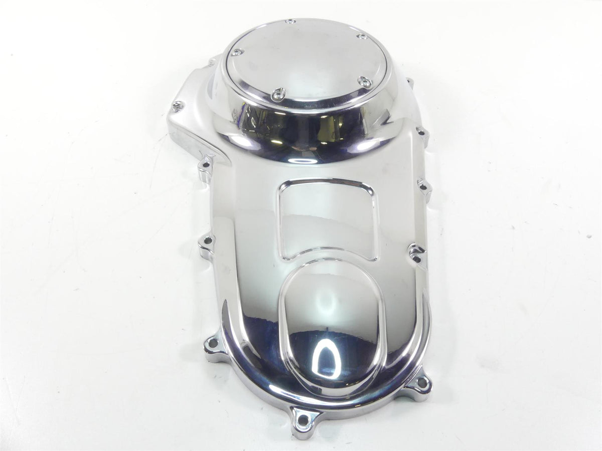 2009 Harley FLHTCU SE4 CVO E-Glide Outer Primary Drive Clutch Cover 60685-07 {{ shop.shopifyCountryName }} - Mototech271
