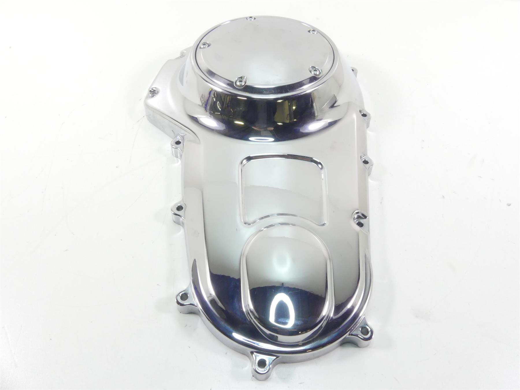 2009 Harley FLHTCU SE4 CVO E-Glide Outer Primary Drive Clutch Cover 60685-07 {{ shop.shopifyCountryName }} - Mototech271