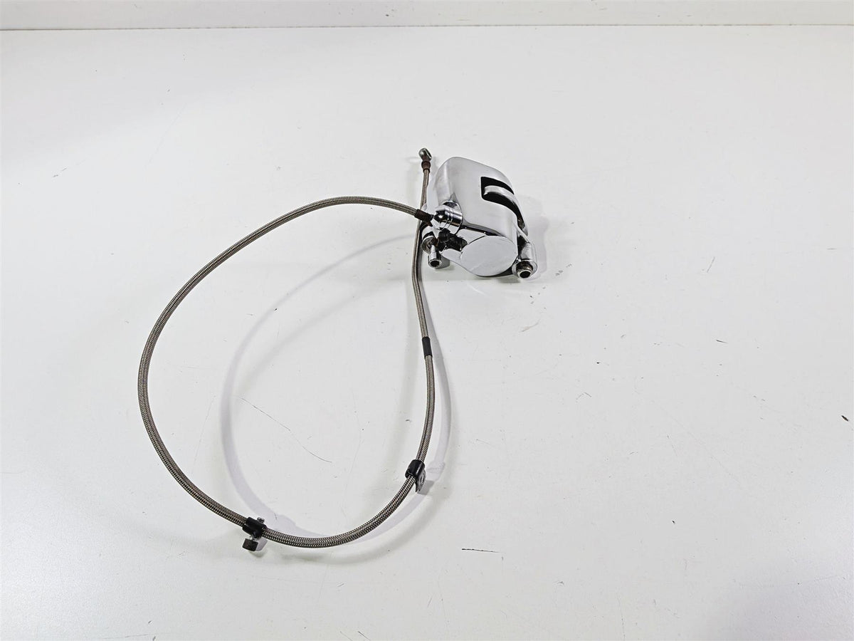 1996 Harley FLSTC Softail Heritage Front Brake Caliper Chrome READ 44046-84C {{ shop.shopifyCountryName }} - Mototech271