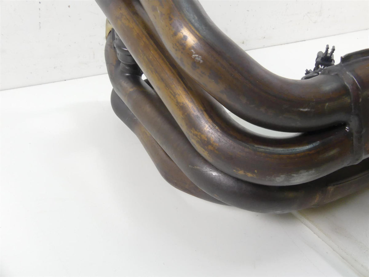 2016 BMW S1000XR K49 Oem Exhaust Header Manifold Chamber & Servo Set 18518553736 {{ shop.shopifyCountryName }} - Mototech271