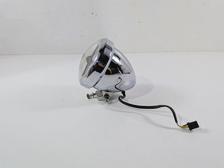 2009 Harley FXCWC Softail Rocker Headlight Head Light Lamp & Mount 69453-08 {{ shop.shopifyCountryName }} - Mototech271