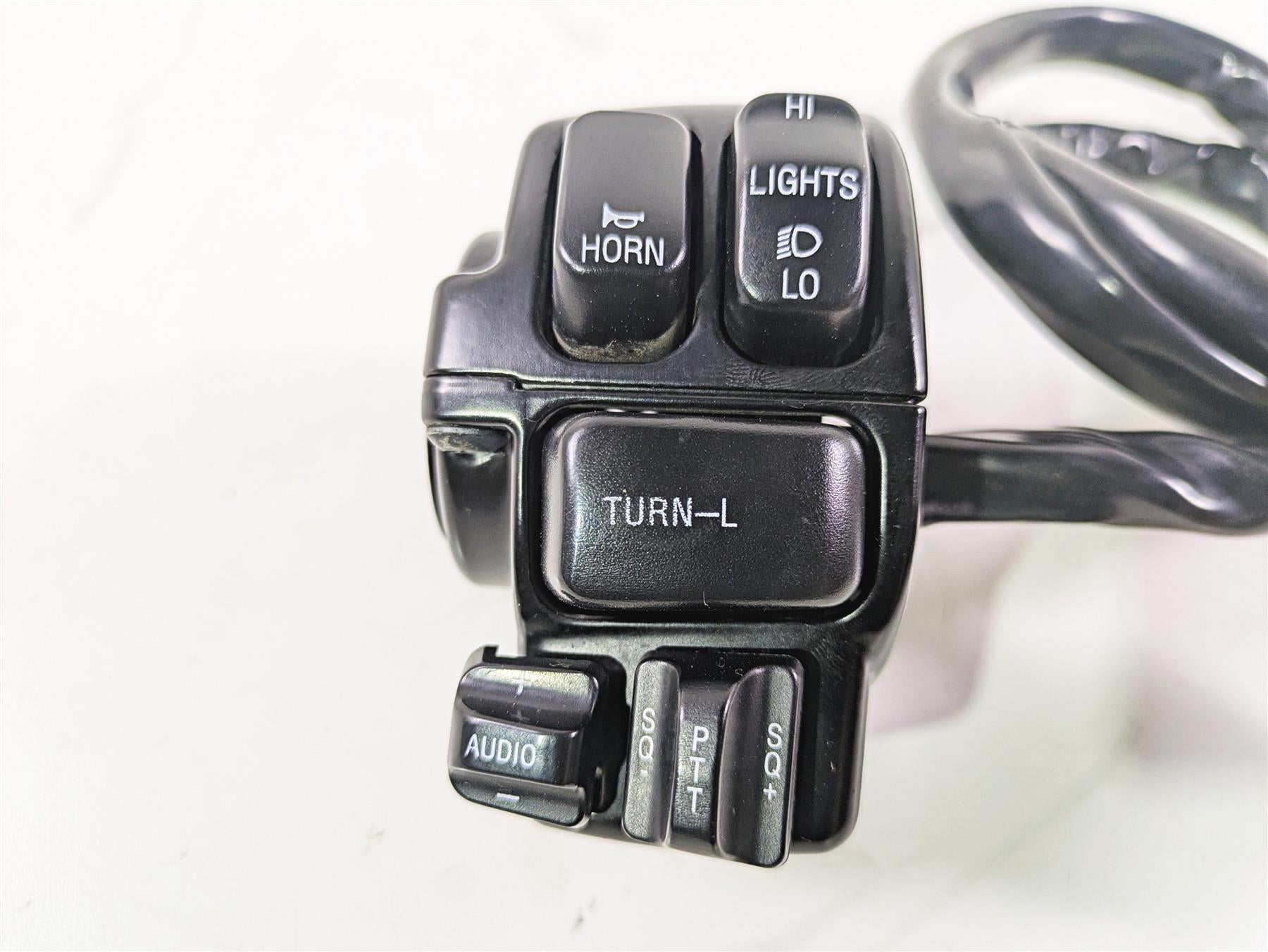 1999 Harley Touring FLHTCUI E-Glide Left Hand Control Switch Audio 71682-06A {{ shop.shopifyCountryName }} - Mototech271