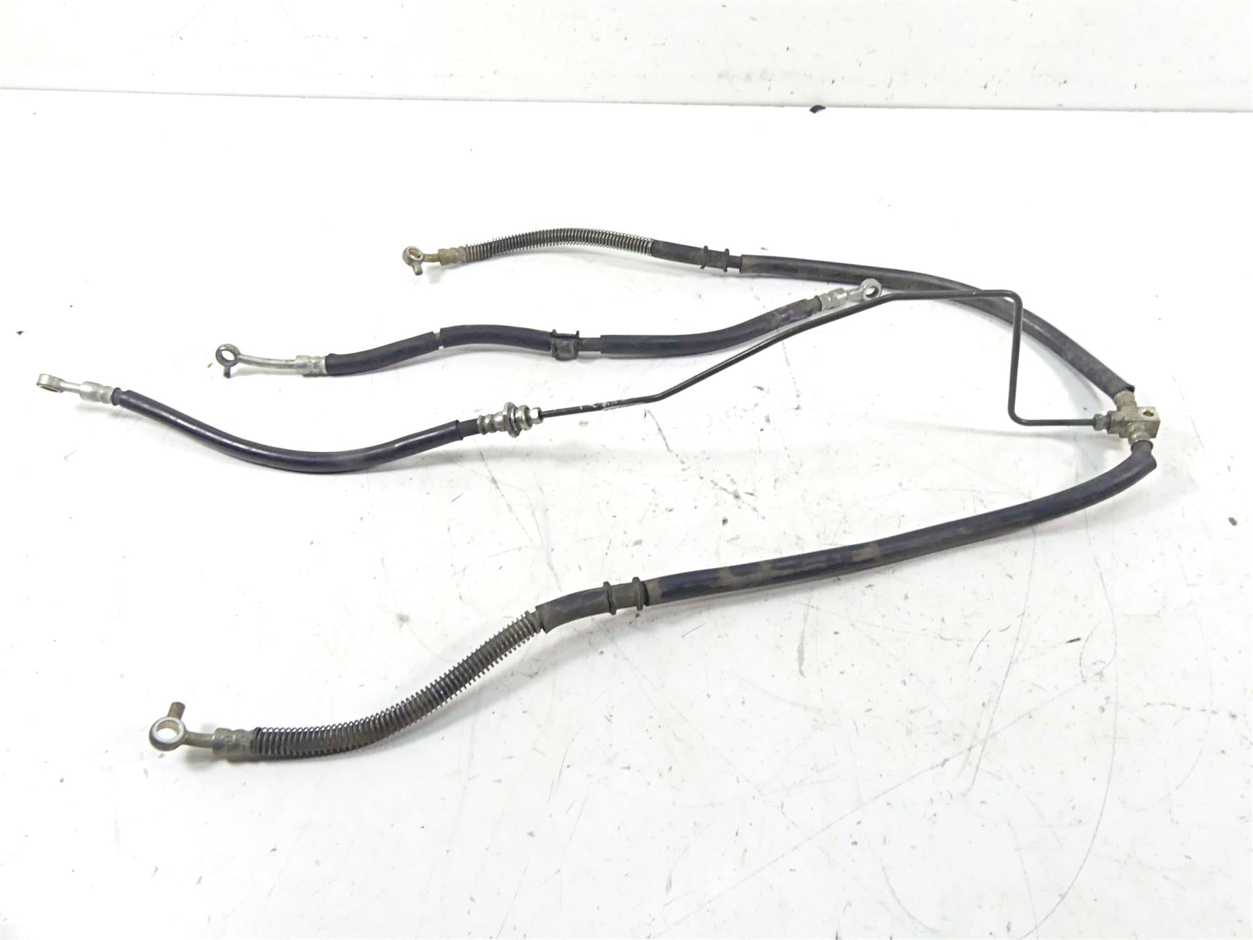 2017 Yamaha YFM Raptor 700R SE Front Rear Brake Line Hose Set 1PE-F5872-00-00 | Mototech271