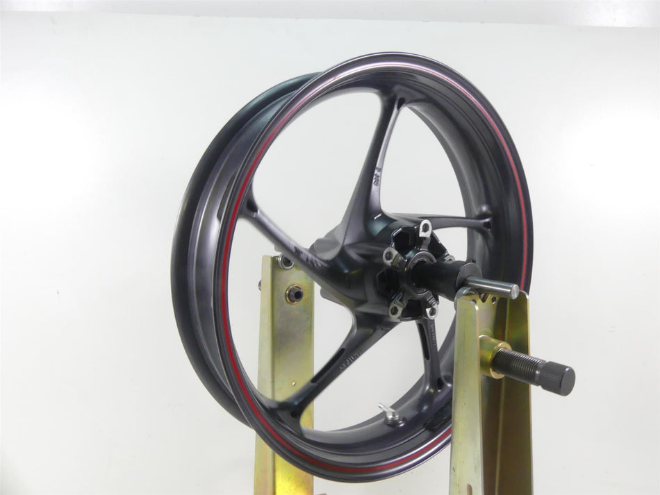2013 Triumph Street Triple 675R Nice Straight Front Wheel Rim 17x3.5 T2001013 {{ shop.shopifyCountryName }} - Mototech271