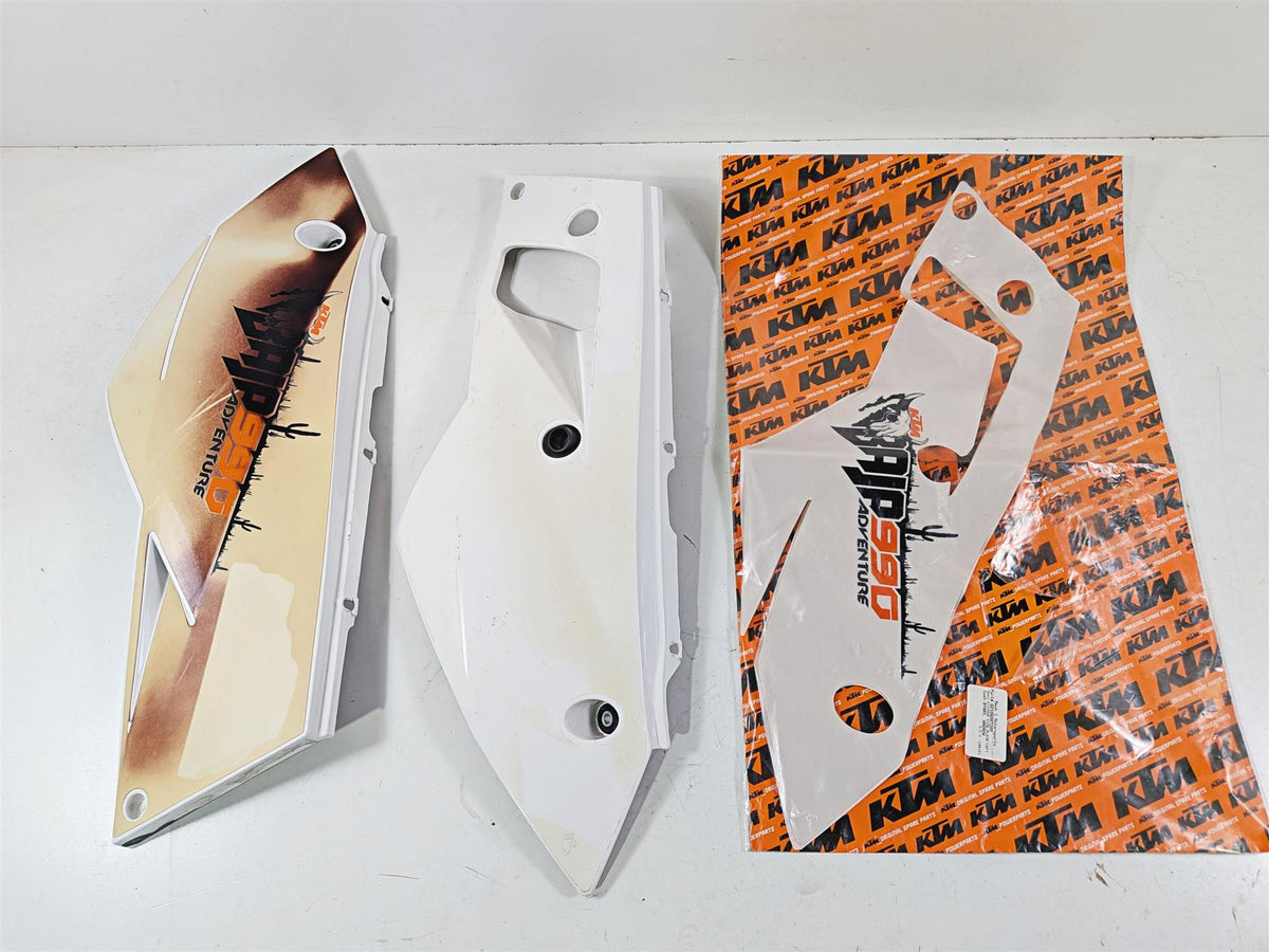 2013 KTM 990 Adventure Baja Rear Tail Side Cover Fairing Set 6010804100028B-Mototech271