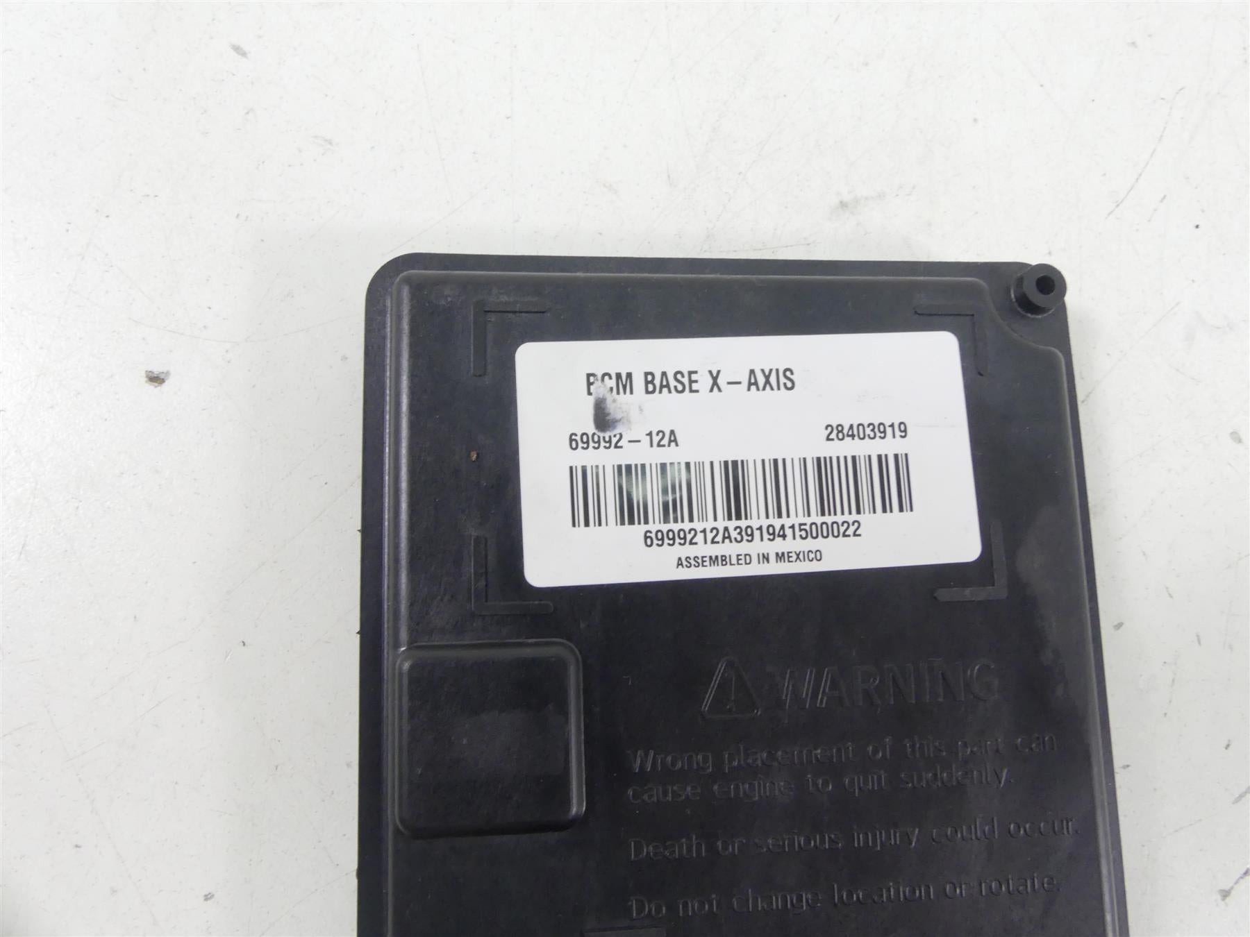 2014 Harley FXDL Dyna Low Rider Bcm Body Control Module X-Axis