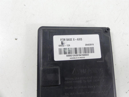 2014 Harley FXDL Dyna Low Rider Bcm Body Control Module X-Axis 69992-12 {{ shop.shopifyCountryName }} - Mototech271