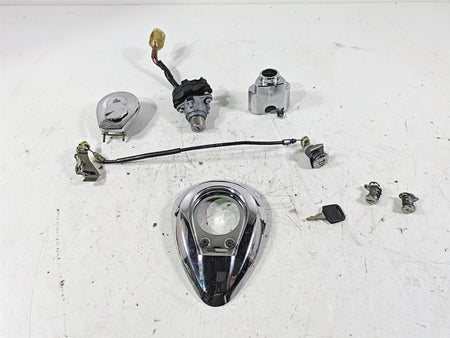 1998 Honda GL1500 Valkyrie Tour Ignition Switch Key Lock Set 35010-MZ0-700 {{ shop.shopifyCountryName }} - Mototech271