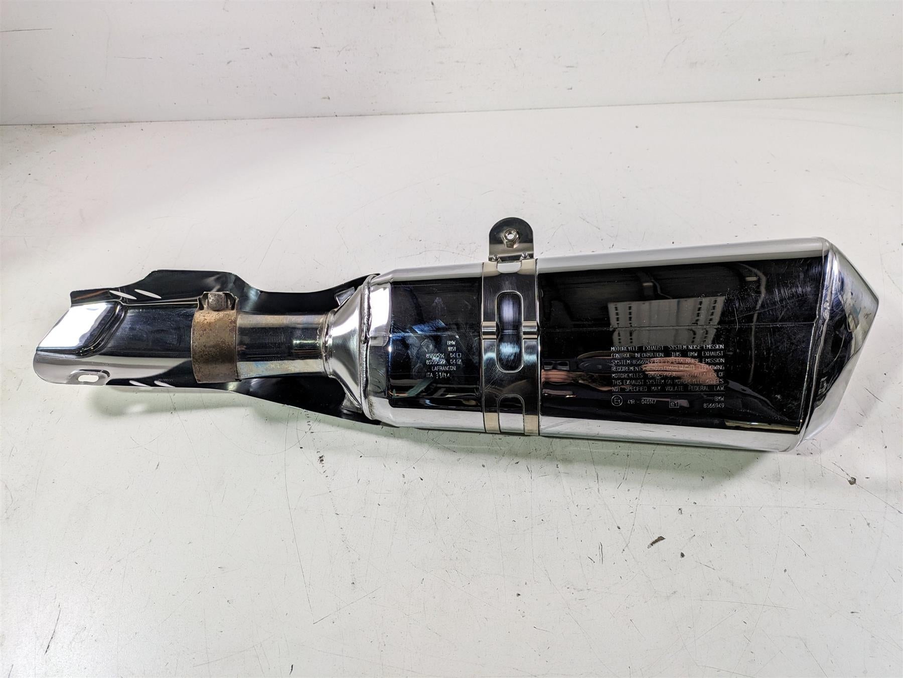 2022 BMW R1250 RT K052 Chrome Exhaust Pipe Muffler Silencer 18518559522 {{ shop.shopifyCountryName }} - Mototech271