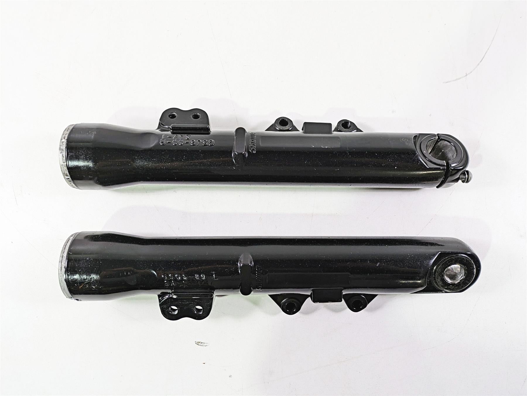 2014 Harley FXDL Dyna Low Rider Dual Disc Lower Fork Tube Slider Set 45500230 {{ shop.shopifyCountryName }} - Mototech271