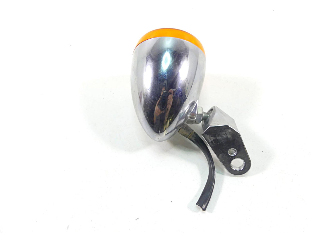 2010 Harley FXDF Dyna Fat Bob Front Left Blinker Turn Signal 68972-00 {{ shop.shopifyCountryName }} - Mototech271