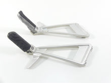 Load image into Gallery viewer, 2021 Aprilia Tuono 660 Rear Passenger Footpeg Foot Rest Set 2B005206 2B005205 | Mototech271
