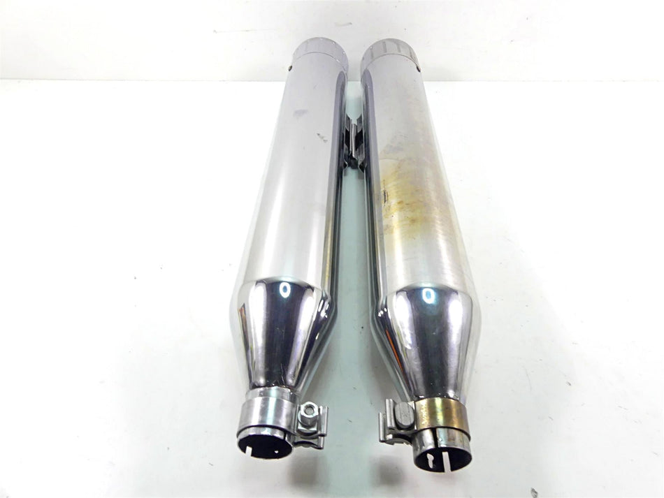 2007 Harley Touring FLHRSE CVO Road King 4.5" Exhaust Pipe Muffler Set {{ shop.shopifyCountryName }} - Mototech271